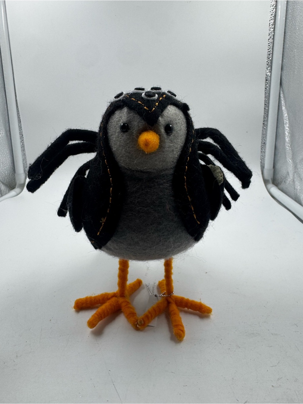 Target Halloween Spider Bird Featherly Friends Hyde & Eek Black Fabric Webber